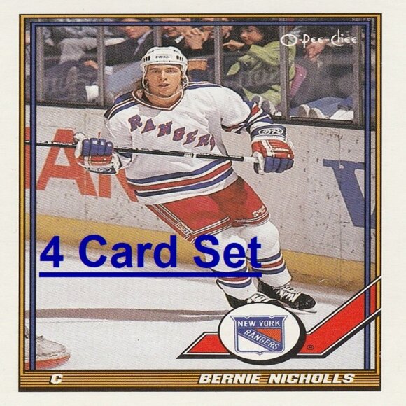 Bernie Nicholls Hockey Card Collection - Picture 1 of 5